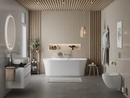 Ванна акриловая BelBagno BB711-1700-750 (1700х750х600) пристенная,полукруглая,белый
