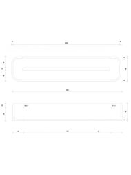 ����� ������� Decor Walther STONE DCT45 ������ 450 ��, ����: �����/���� 0973954