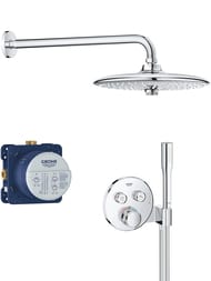 ������� ������� Grohe Grohtherm SmartControl 34744000 ��������� �� 2 ���������, ������� � ������ ���