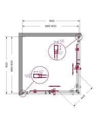   BelBagno Marino (9009001950) A-2-90-C-NERO  ,  