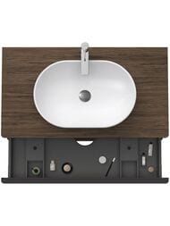 ����� ��� �������� Duravit D-Neo 1000�550�644 ���������, 2 �����, ������ ���� DE4968004210000