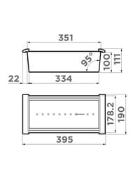 �������� Omoikiri CO-05-LG ����������� �����, ������� ������ 4999058