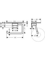    Hansgrohe AddStoris 41772670 ,  ,  