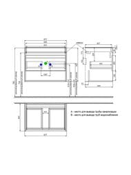 ����� � ������������ IDDIS Zodiac X 710�465�589 ���������, 1 ����, ����� ZDX70WNi95K