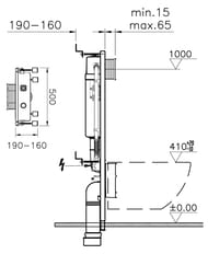 ����������� ��� ���������� ������� Vitra V12 Rapid � �������� ����� ���� ��������� 700-1873