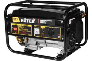 Бензиновый генератор Huter DY4000L 3000Вт, синхронный, воздуш./принудит. охлаждение