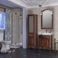 Пенал Opadiris Лоренцо (452х362х1755) левосторонний, напольный, светлый орех Z0000006526