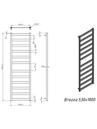 GROTA BREZZA ����������������� "�������" ������. 530x1800 600��, �������