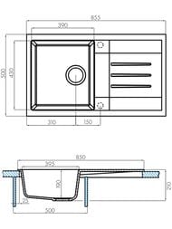 ����� ��������������� Aquaton ������ (860�210�500) ��������� � ������, ����� ���� 1A710032VR250