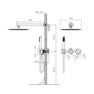 ������� �������� Vincea ���� (Groove) VSFW-4G01BG4 ������������, 2 ������, 30�� ���� ���, ������������� ������