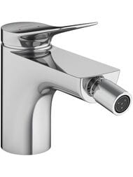Смеситель Hansgrohe Vivenis 75200000 для биде, однорычажный, со сливным гарнитуром, хром — миниатюра 1