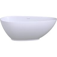 Ванна отдельностоящая Salini Paola S-Stone 1600х770х570 иск. камень, белый матовый 101511SM