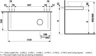 ���������� Laufen CASE 4.0514.3.075.463.1 (1190�520�80) ��������� ������, � ��������, ����� �������