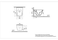 ������ ��������� Vitra Integra Square  545�365�400 ��� �������,�������. ����.,���. ���.7082B003-0075