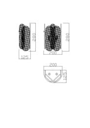 ��������� ���������� Freya Deserto (�������) FR5141WL-02BS, IP20,������