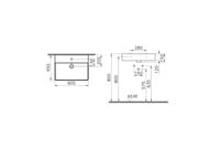 �������� VitrA M20 8314B003-0001 60 x 45 �� ����� ���������� ������