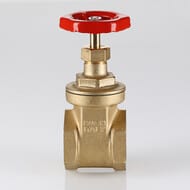 Задвижка клиновая 1 1/2"ВВ VALTEC латунь PN16  VT.012.RG.08