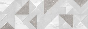 Плитка настенная Gracia Ceramica Origami grey wall 03 (300х900) микс, рельефная (кв.м.)