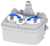 Канализационная насосная установка SFA SANICUBIC 2 PRO NM 597х516х299 для общественного пользования