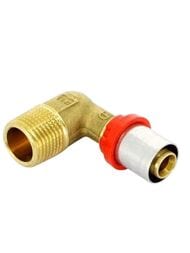 Угол пресс Tiemme 16х1/2"Н 1650010 / 1654G001604CZ