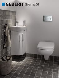 GEBERIT Sigma01 ������� �����, ������� ����, ���� ��������� (��� UP320, UP720) 115.770.21.5