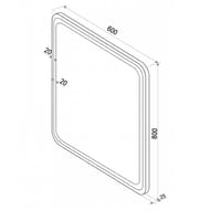 ������� COMFORTY �������-60 (600�800�30) ������.,LED-���������, �������. ������, ������ 00-00005256