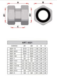     FAR 1"3/4"   EPDM  FC 8321 134
