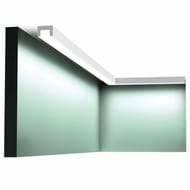 Карниз для скрытого освещения Orac Decor CX190 (30х20х2000) белый (шт.)