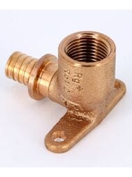 Водорозетка REHAU RAUTITAN RX, 16х1/2"В, укороченная, бронза, арт.14563581001