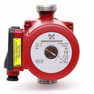 Насос циркуляционный GRUNDFOS UP 20-45N для ГВС, без гаек, 95906472