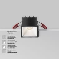 ������������ ���������� Maytoni Alfa LED (����� ���) DL043-01-10W4K-SQ-B-1, 4000K, 10��, 60�, IP20, LED, ������