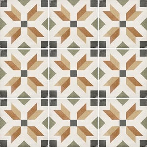 Керамогранитная плитка EQUIPE ART NOUVEAU Empire Colour (200х200) многоцветная, 24400 (кв.м.)