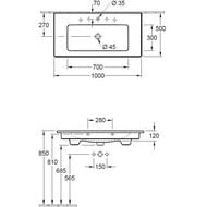  Villeroy & Boch VENTICELLO 4104 AL 01 (1000500)  1 , , .