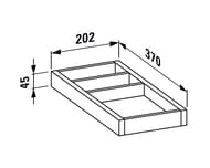 ���������� ��� ������ Laufen ILBAGNOALESSI ONE 4.9240.1.097.631.1 (202�370�45) ����� ���