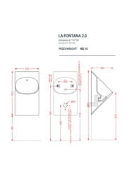  ArtCeram La Fontana 2.0 (330x310620) ,  saniglaze LFO002 01 34