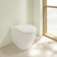Унитаз приставной Villeroy&Boch Subway 3.0 4671T0T2 370х600х400 TwistFlush, AntiBac, CeramicPlus,бел