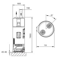 ��������������� � �������� ������� HAJDU HB 300 (1950�720) 300�