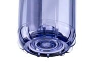 Корпус ГЕЙЗЕР SL10 1/2" для холодной воды, прозрачный пластик SAN, латунные ниппели, арт. 50531