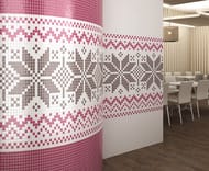 Мозаика KERAMA MARAZZI Темари (298х298) белая глянцевая 20003 (кв.м.)