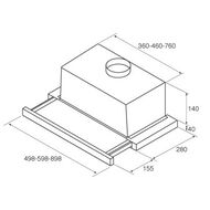 ������� JETAIR Aurora LX/CR/F/50 (498�280�180) 650 �3/�, 121 ��, �������� PRF0115175B