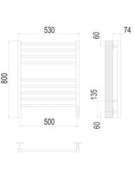  TERMINUS  8 (:500800) , Ral 9003  ,  , 
