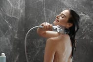Душевая система Hansgrohe Rainfinity Showerpipe 360 1jet скрытый монтаж хром 26842000