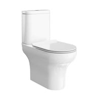 Унитаз-компакт KERAMA MARAZZI BUONGIORNO напольный безободковый, 348х600х800, белый глянц. BG.wc.01+BG.cis.01