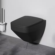Унитаз подвесной AM.PM Inspire 2.0 FlashClean с сиденьем микролифт, черный мат. C50A1700MBSC