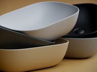 Раковина накладная Ceramicanova Element 455х325х135 прямоугольный,темный антрацит матовый CN6009MDH