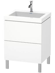 ����� � ������������ Duravit L-Cube 600�698�480 2 �����, 1 �����. ��� ����., ����� ������� LC6936O1818