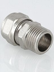 Соединитель обжимной VALTEC 16х1/2"Н VTm.301.N.001604