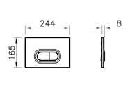 ������� ����� ������� VITRA Loop ��������������, ����������� �����, ���� ����.������ 740-0940