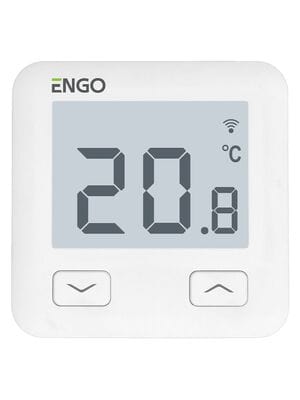 Терморегулятор ENGO программируемый управление по Wi-Fi, белый E10W230WiFi