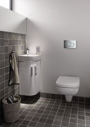 GEBERIT Sigma01 Клавиша смыва, двойной смыв, хром глянцевый (для UP320, UP720) 115.770.21.5